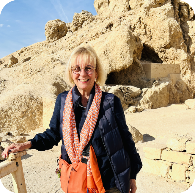 Prof. Dr. Kirsten Schlegel-Matthies in Ägypten